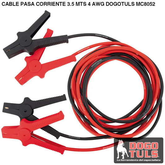 CABLE PASA CORRIENTE 3.5 MTS 4 AWG DOGOTULS MC8052
